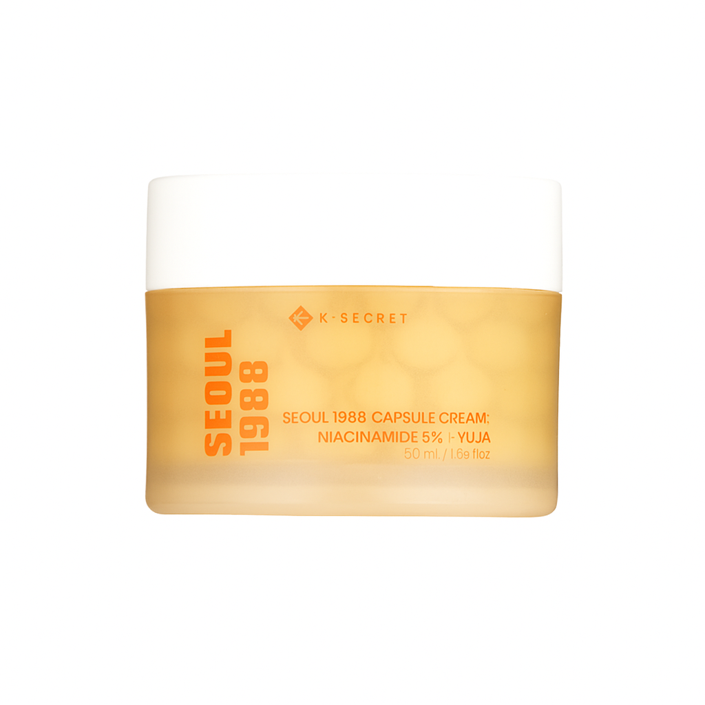 SEOUL 1988 CAPSULE CREAM : NIACINAMIDE 5% + YUJA 50ML