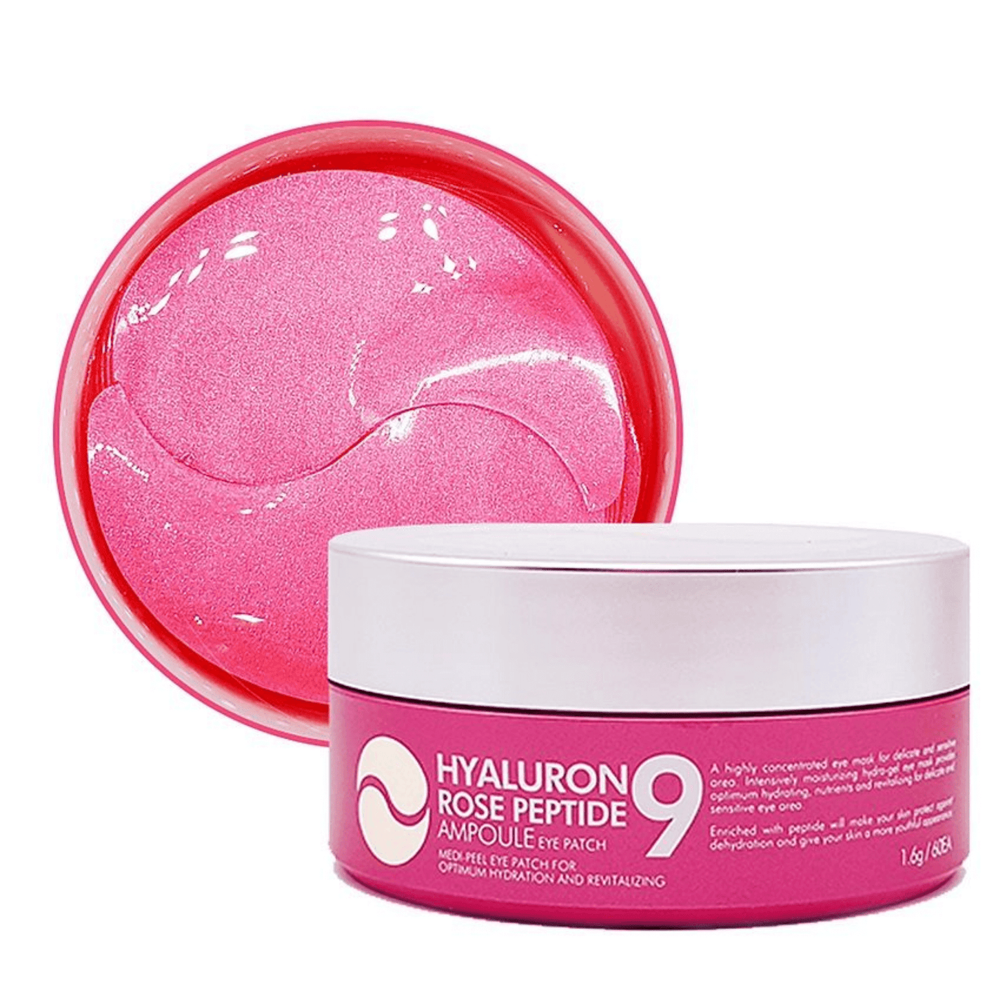 Medi-Peel, Peptídeo 9 de Rosa Hialurónico, Ampola para Olhos, 60 Adesivos