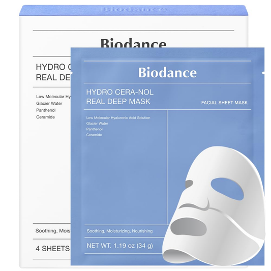 Biodance Hydro Cera-Nol Real Deep Mask 34g x 4pcs