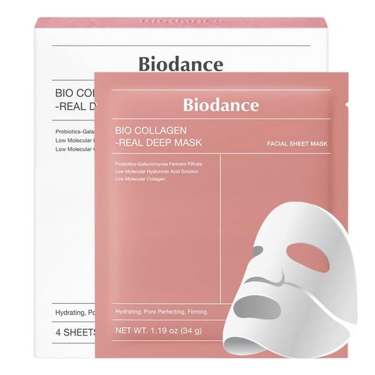 Biodance Bio Collagen-Real Deep Mask 4 Sheets x 1.19 oz (34g)
