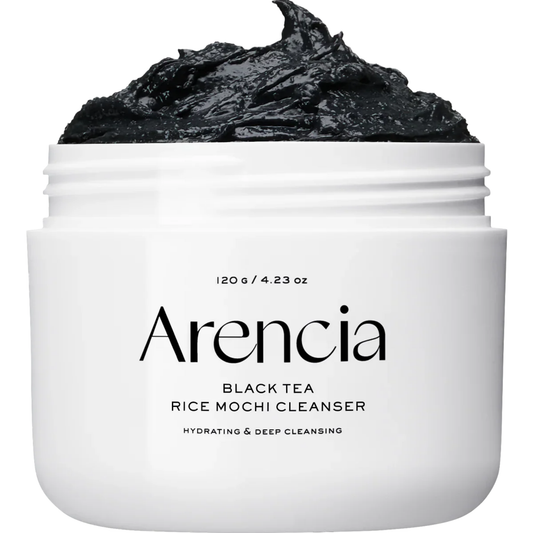 Arencia – Black Tea Rice Mochi Cleanser, 120g