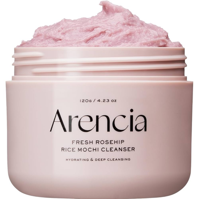 Arencia – Nettoyant Mochi Frais à la Rose Musquée Royale 120 g
