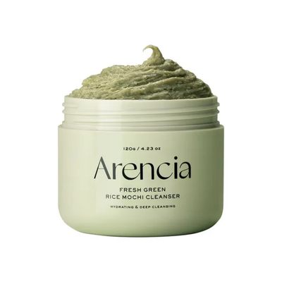 Arencia – Nettoyant Mochi au Riz Vert Frais, 120 g