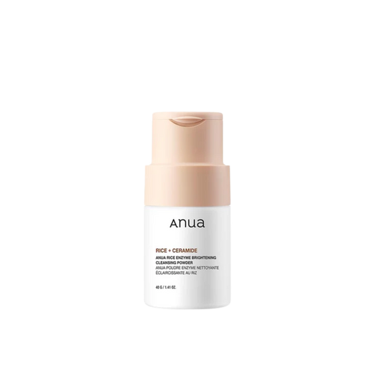 ANUA – Poudre nettoyante éclaircissante aux enzymes de riz – 40 g